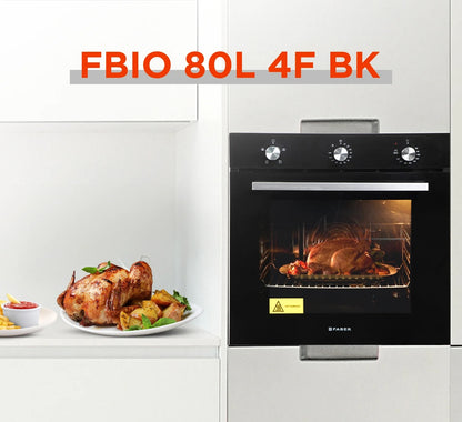 Faber Built In Oven FBIO 80L 4F BK