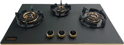 Hindware Ivana 3 Burner Built in Hob 75CM
